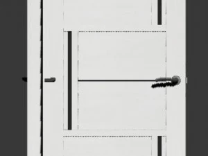 interior door 01 3D Model