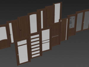 interior doors 3D Model