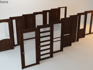interior doors Modèle 3D