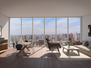 living and dinning room 3D 모델