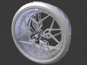roda Modelo 3D