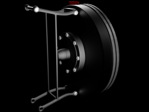 hp brakes sport calipers for wheel 3D Модель