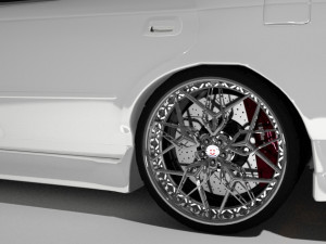 hp brakes sport calipers for wheel 3D Модель