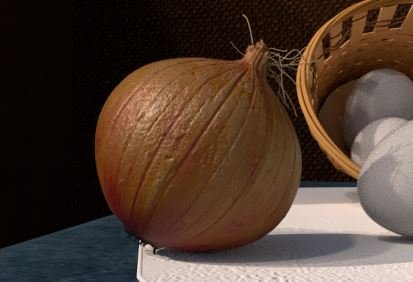 onion yellow Modello 3D .c4d .max .obj .3ds .fbx .stl .blend 