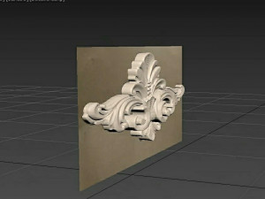 wood carving 3D मॉडल