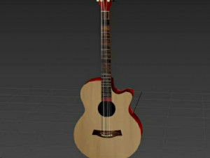 guitar 3D 모델
