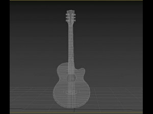 guitar Modello 3D