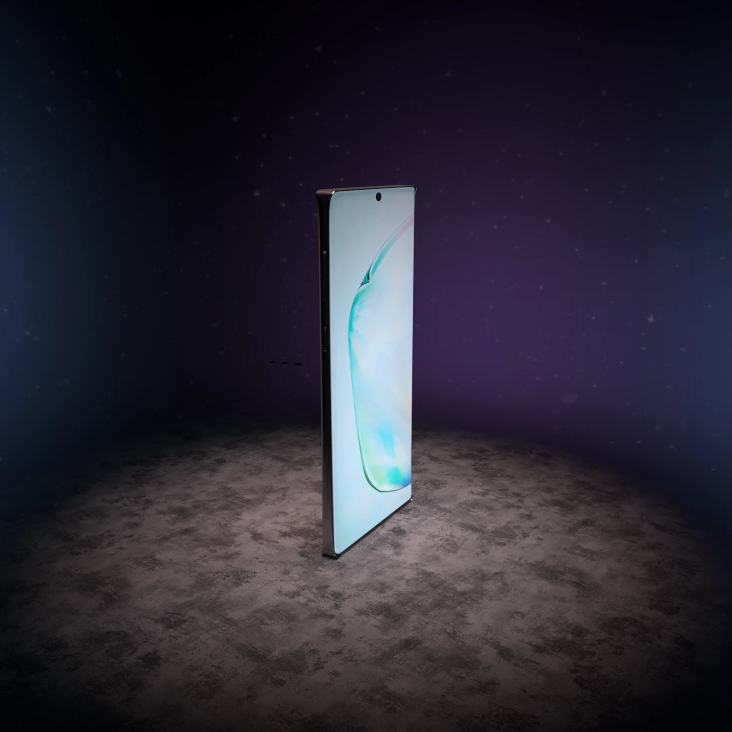samsung galaxy note 10 3D Model .c4d .max .obj .3ds .fbx .stl .blend