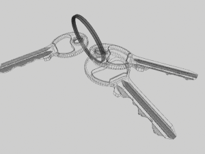 keys 3D Model