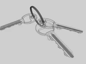 keys 3D Model
