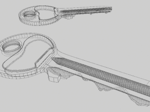 keys 3D Model