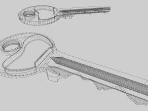 keys 3D Model