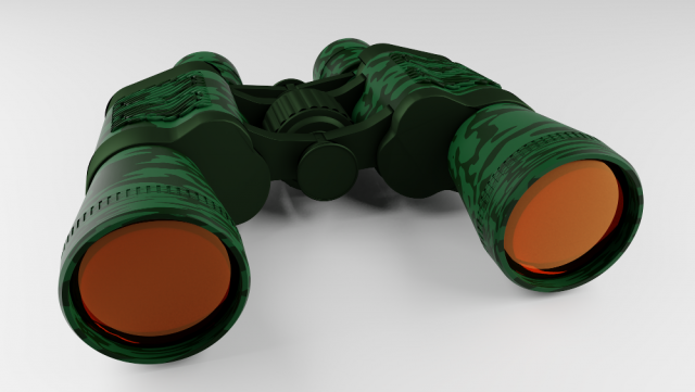 binoculars 3D 模型 .c4d .max .obj .3ds .fbx .stl .blend 
