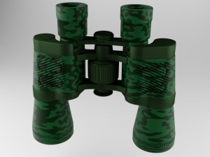 binoculars 3D 模型