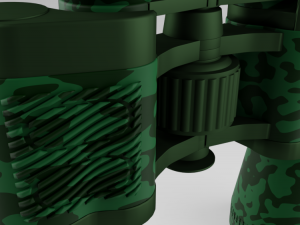 binoculars 3D 模型