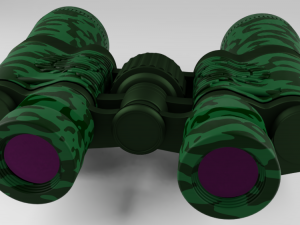 binoculars 3D 模型