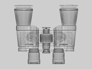 binoculars 3D 模型