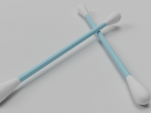 cotton swabs 3D Model