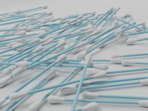 cotton swabs Model 3D