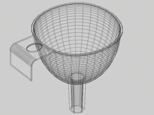 funnel 3D Modell