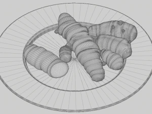 zerde&ccedil;al k&ouml;kleri 3D Model