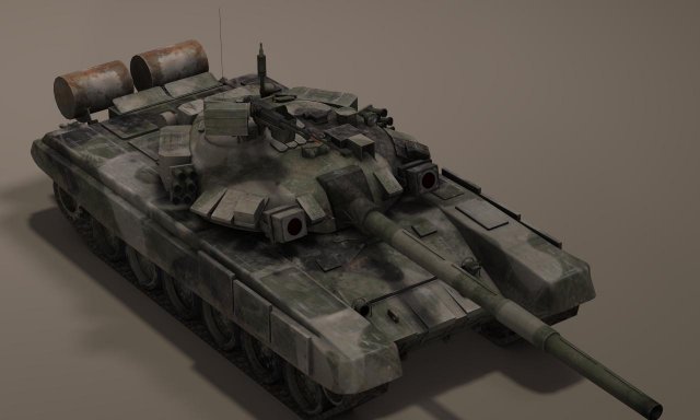 t-90 tank Modello 3D .c4d .max .obj .3ds .fbx .stl .blend 
