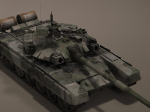 t-90 tank 3D मॉडल