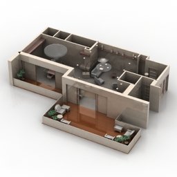 offis 3D Model .c4d .max .obj .3ds .fbx .stl .blend 