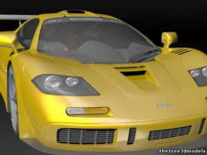 mclaren f1 Modello 3D