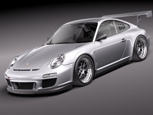 porsche 997 911 gt2 3D Model