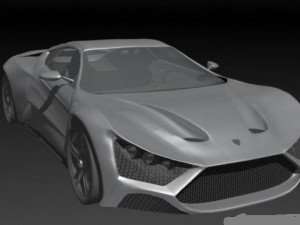 zenvo st1 3D मॉडल
