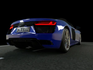 versione r8 spyder 2017 Modello 3D
