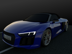r8 spyder 2017 version 3D Model
