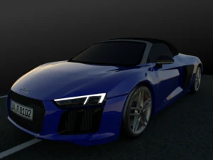 r8 spyder 2017 version 3D Model