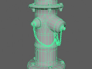fire hydrant Modelo 3D