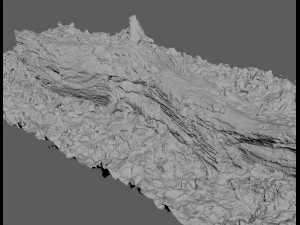 लकड़ी का लट्ठा 3D मॉडल