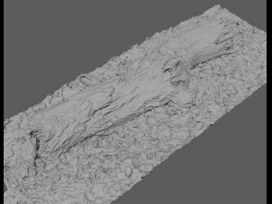 लकड़ी का लट्ठा 3D मॉडल