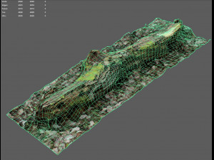 wood log 3D मॉडल