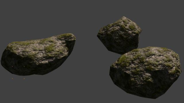 stones 3d 3D Model .c4d .max .obj .3ds .fbx .stl .blend