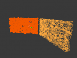 stone wall and snowy stone wall 3D Model