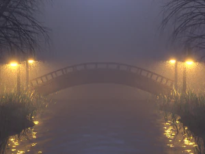 धूमिल प्रकृति 3D मॉडल