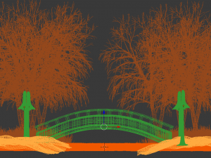 foggy nature Modello 3D