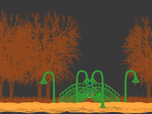 foggy nature Modello 3D
