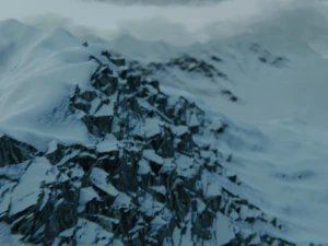 montagne gelide Modello 3D