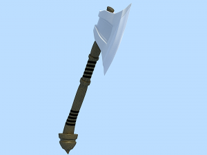 hunter axe 3d 3D Model