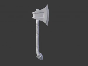 hunter axe 3d 3D Model