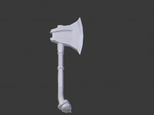 hunter axe 3d 3D Model