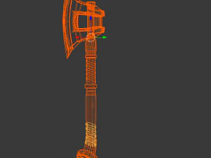 hunter axe 3d 3D Model