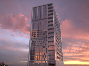 highrise building Modello 3D