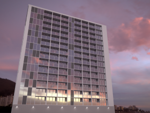 highrise building Modello 3D